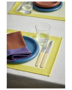 Hay Couverts-4 pieces cutlery, Muller Van Severen - Set of 4 Jaune
