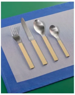 Hay Couverts-4 pieces cutlery, Muller Van Severen - Set of 4 Jaune