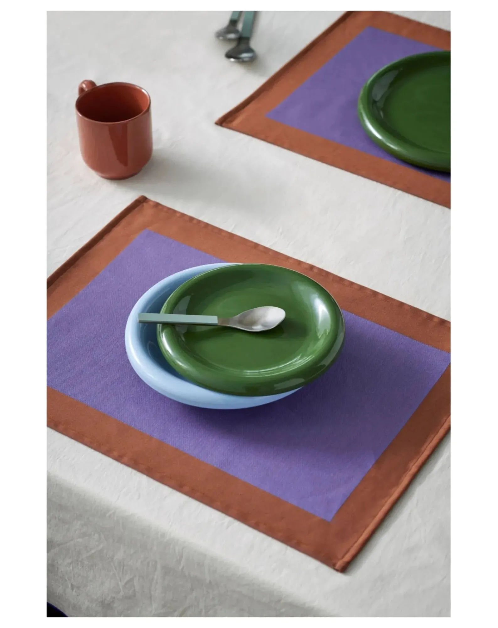 Hay Couverts-4 pieces cutlery, Muller Van Severen - Set of 4 Vert