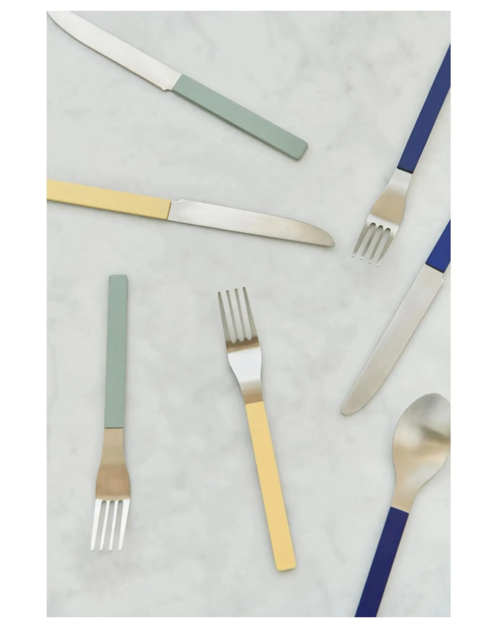 Hay Couverts-4 pieces cutlery, Muller Van Severen - Set of 4 Vert