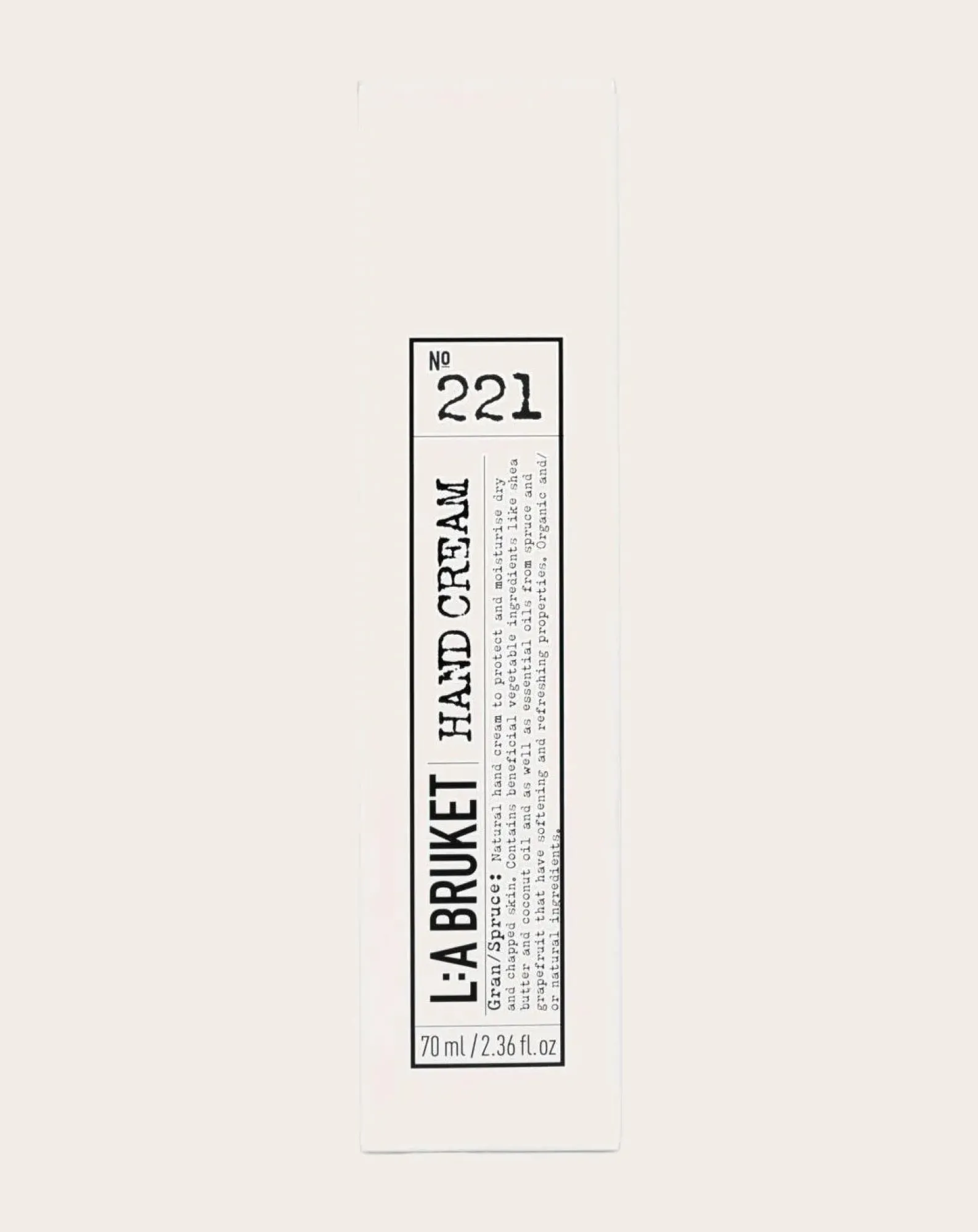 L:A BRUKET Soins Du Corps|Soins Du Corps-221 Spruce Hand Cream - 70 ml Non teinté