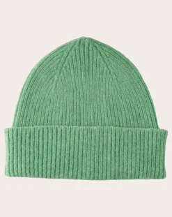 SMALLABLE BASICS Bonnets, Casquettes|Bonnets, Cagoules, Gants-Adult wool hat Vert pâle