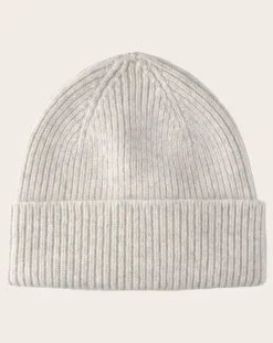SMALLABLE BASICS Bonnets, Casquettes|Bonnets, Cagoules, Gants-Adult wool hat Gris chiné