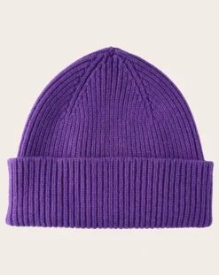 SMALLABLE BASICS Bonnets, Casquettes|Bonnets, Cagoules, Gants-Adult wool hat Prune