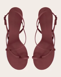 Studio Amélia Sandales, Escarpins-Agatha 70 sandals Aubergine