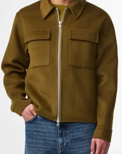 NN.07 Vestes, Manteaux-Alban 8847 jacket Vert kaki