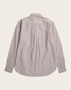 Norse Projects Chemises-Algo Twill Carreaux shirt Beige