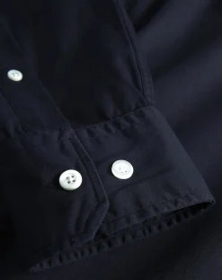 Norse Projects Chemises-Algo Twill shirt Bleu foncé