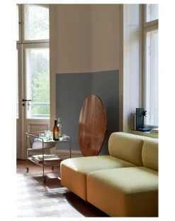 & Tradition Tables, Bureaux-Alima NDS1 Table on Wheels Chêne