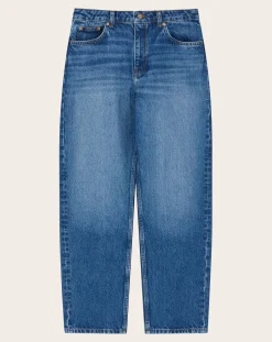 Skall Studio Pantalons, Jeans-Allison Organic Cotton Jeans Washed Blue