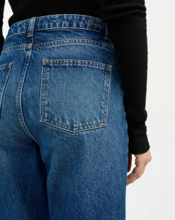 Skall Studio Pantalons, Jeans-Allison Organic Cotton Jeans Washed Blue
