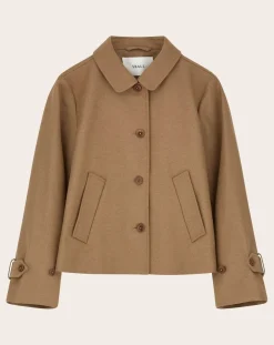 Skall Studio Vestes, Manteaux-Ally Recycled Wool Jacket Camel