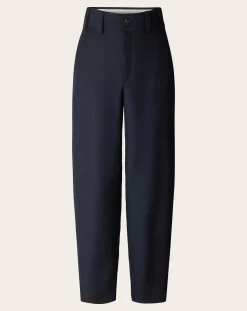 Soeur Pantalons, Jeans-Alouette Virgin Wool Trousers Bleu marine