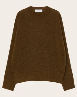 Pomandère Pulls, Gilets-Alpaca sweater Caramel
