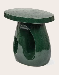 Serax Tables, Bureaux-Amé 10 side table Vert foncé