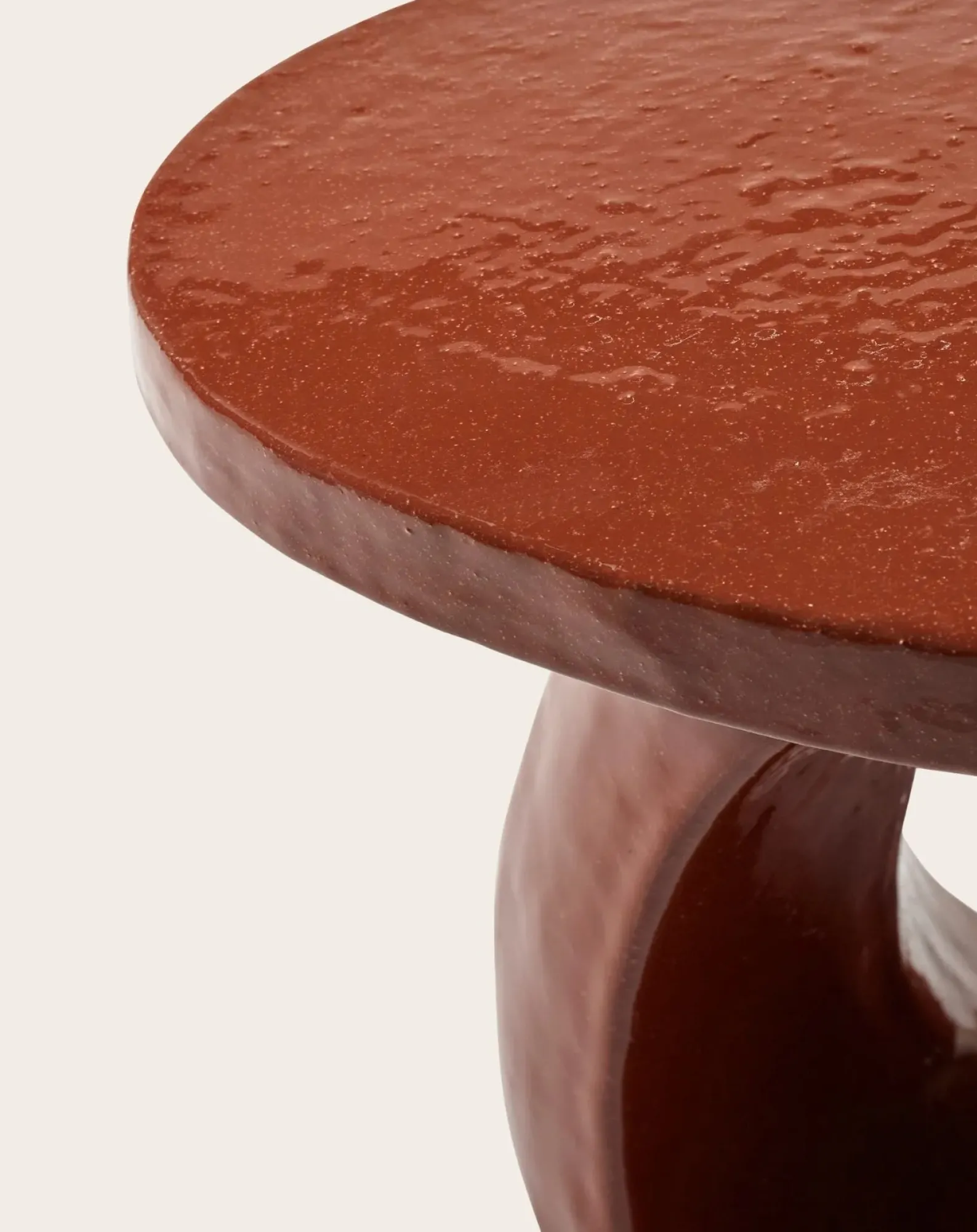 Serax Tables, Bureaux-Amé 10 side table Brique