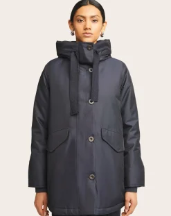 g-lab Vestes, Manteaux-Amber Parka Bleu marine