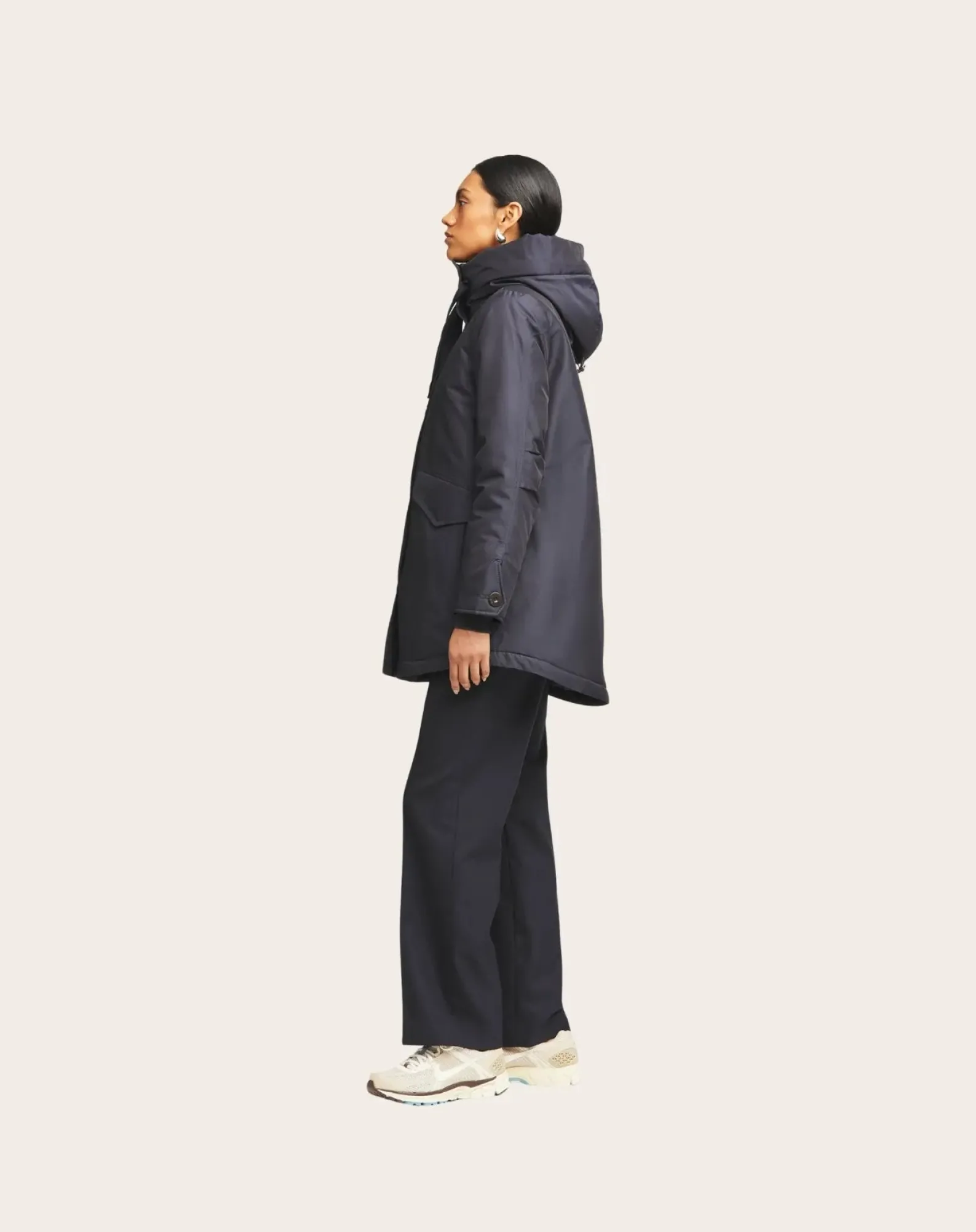 g-lab Vestes, Manteaux-Amber Parka Bleu marine