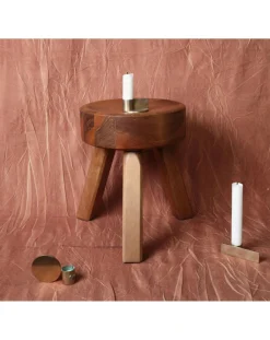 Frama Chaises, Tabourets-AML Pine Stool Bois clair