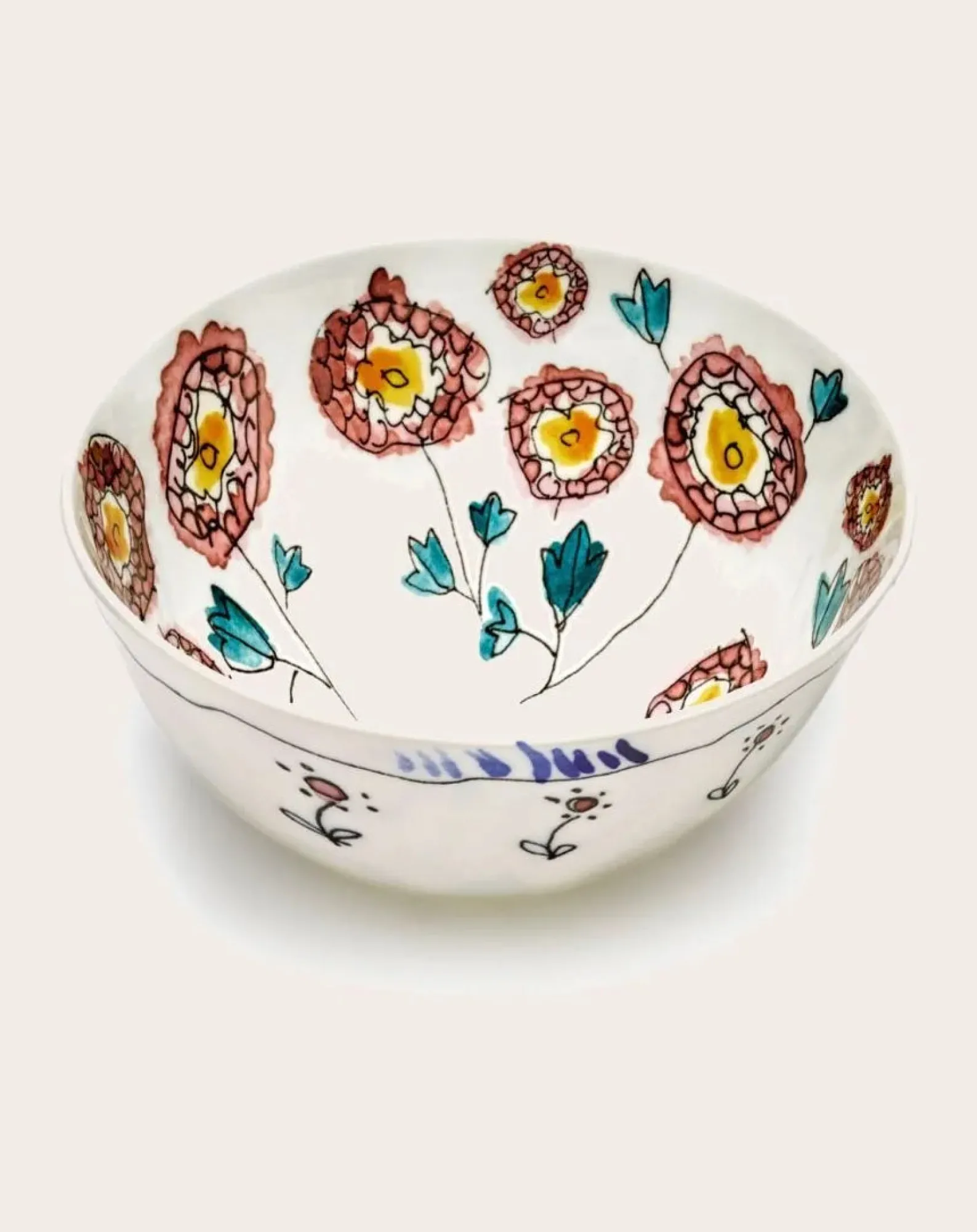 Serax Vaisselle-Anemone bowls, for Marni - Set of 2 Milk