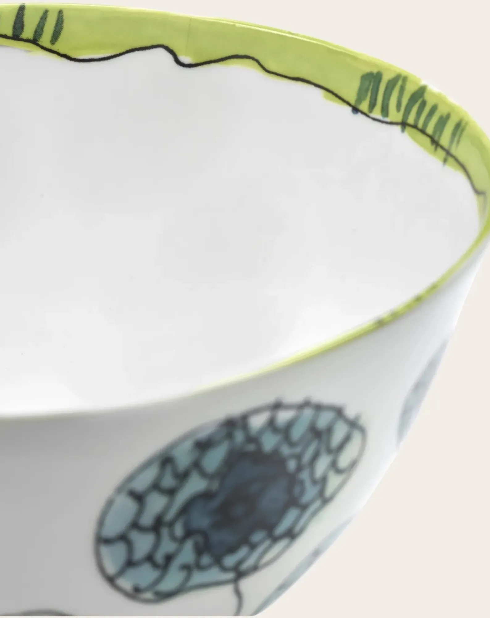 Serax Vaisselle-Anemone bowls, for Marni - Set of 2 Vanille