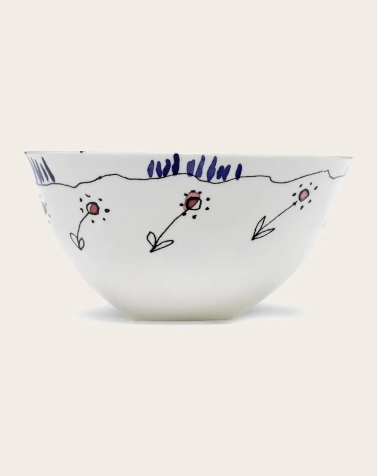 Serax Vaisselle-Anemone salad bowl, for Marni Milk
