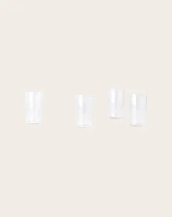 Hay Verres, Carafes-Angle Glasses - Set of 4 Transparent