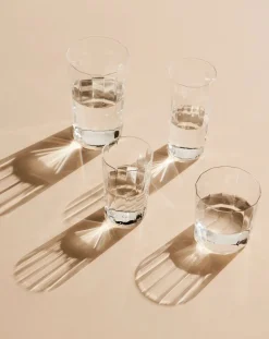 Hay Verres, Carafes-Angle Glasses - Set of 4 Transparent