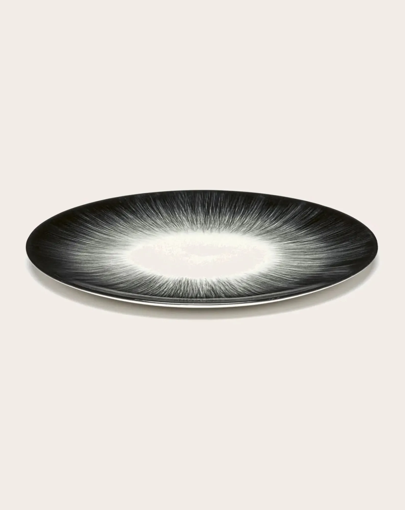 Serax Vaisselle-Ann Demeulemeester Dessert Plates - Set of 2 Noir
