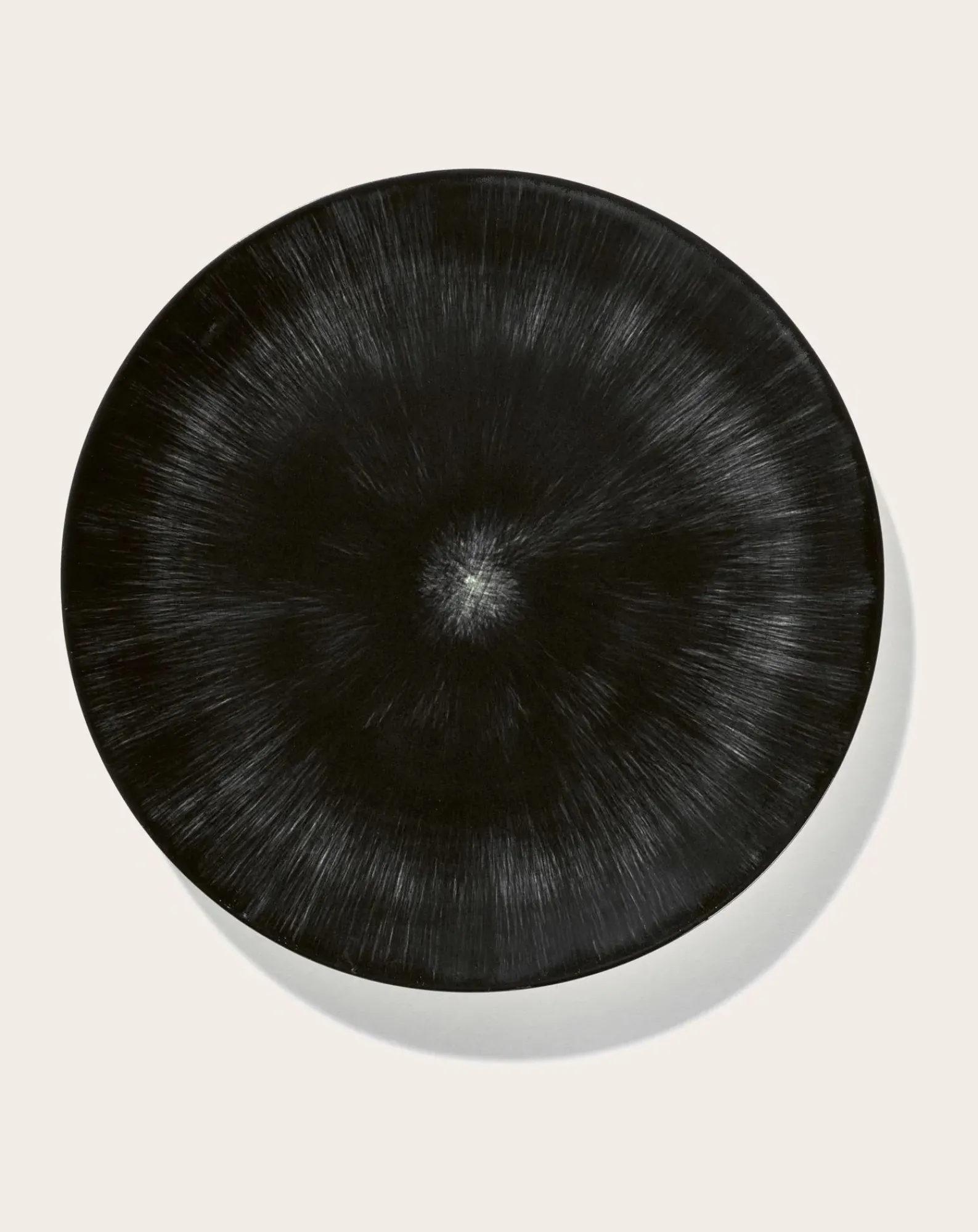 Serax Vaisselle-Ann Demeulemeester Plates - Set of 2 Noir