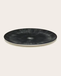 Serax Vaisselle-Ann Demeulemeester Plates - Set of 2 Noir