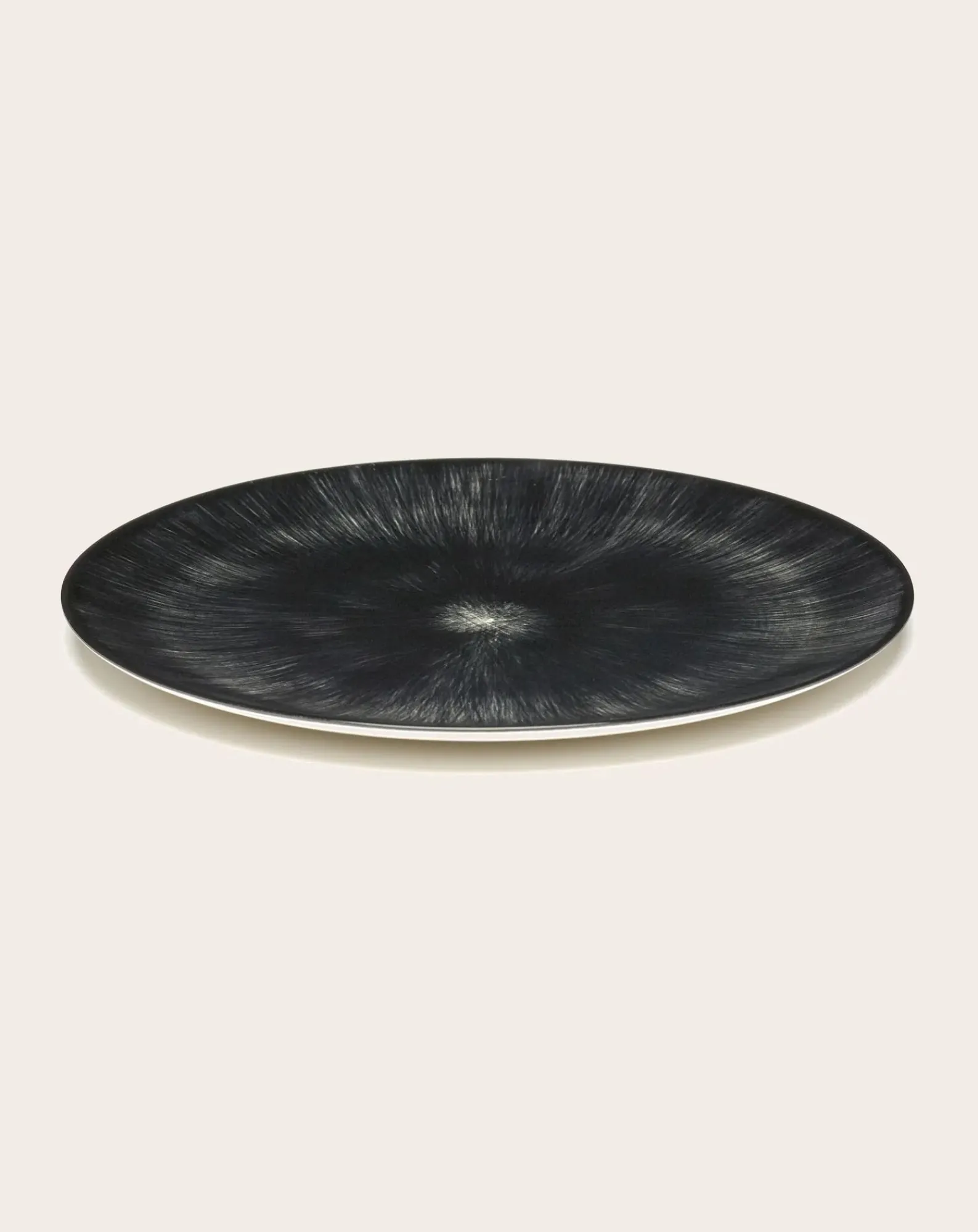 Serax Vaisselle-Ann Demeulemeester Plates - Set of 2 Noir