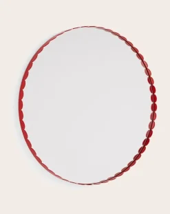 Hay Miroirs-Arcs mirror - Muller Van Severen Rouge