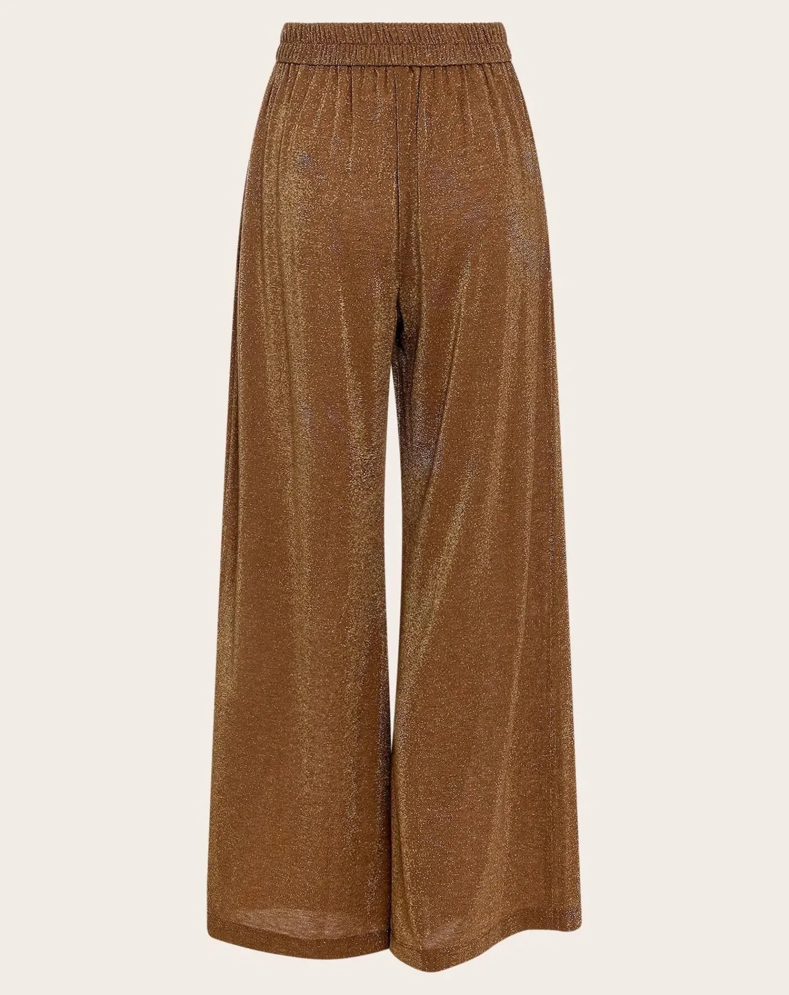 Momoni Pantalons, Jeans-Aspen Metallic Pants Tabac