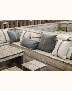 Libeco Coussins|Coussins-Atlas cushion cover Gris anthracite