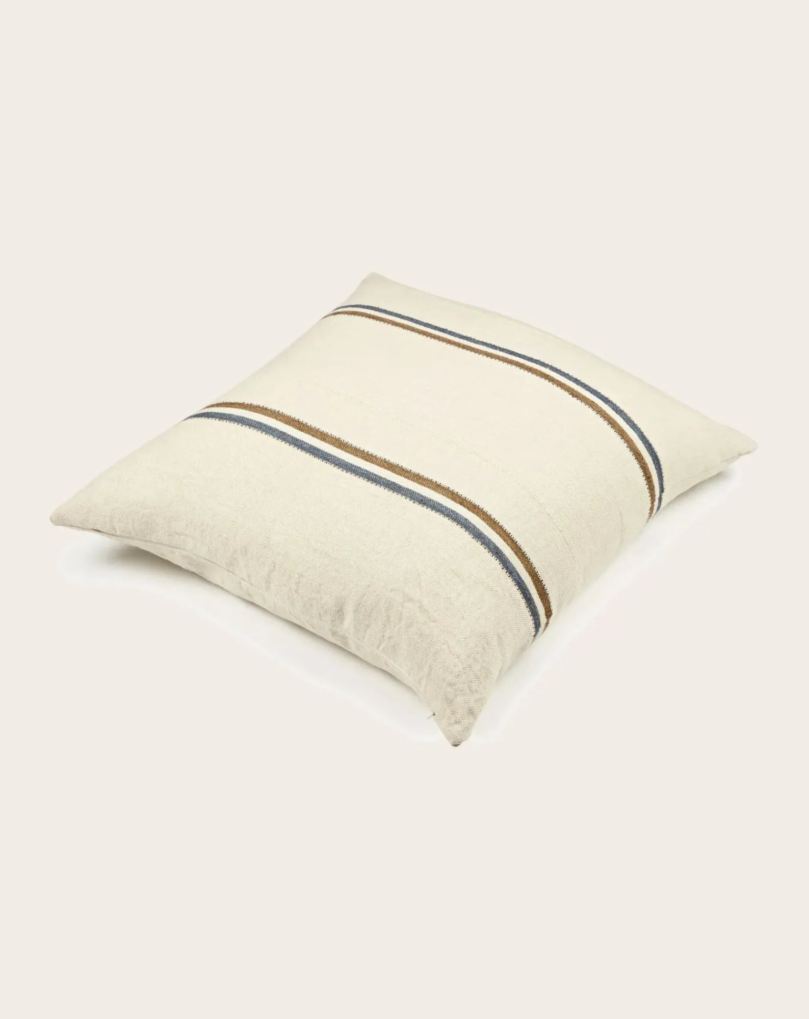 Libeco Coussins|Coussins-Auburn Cushion Cover - 63 x 63cm Ecru