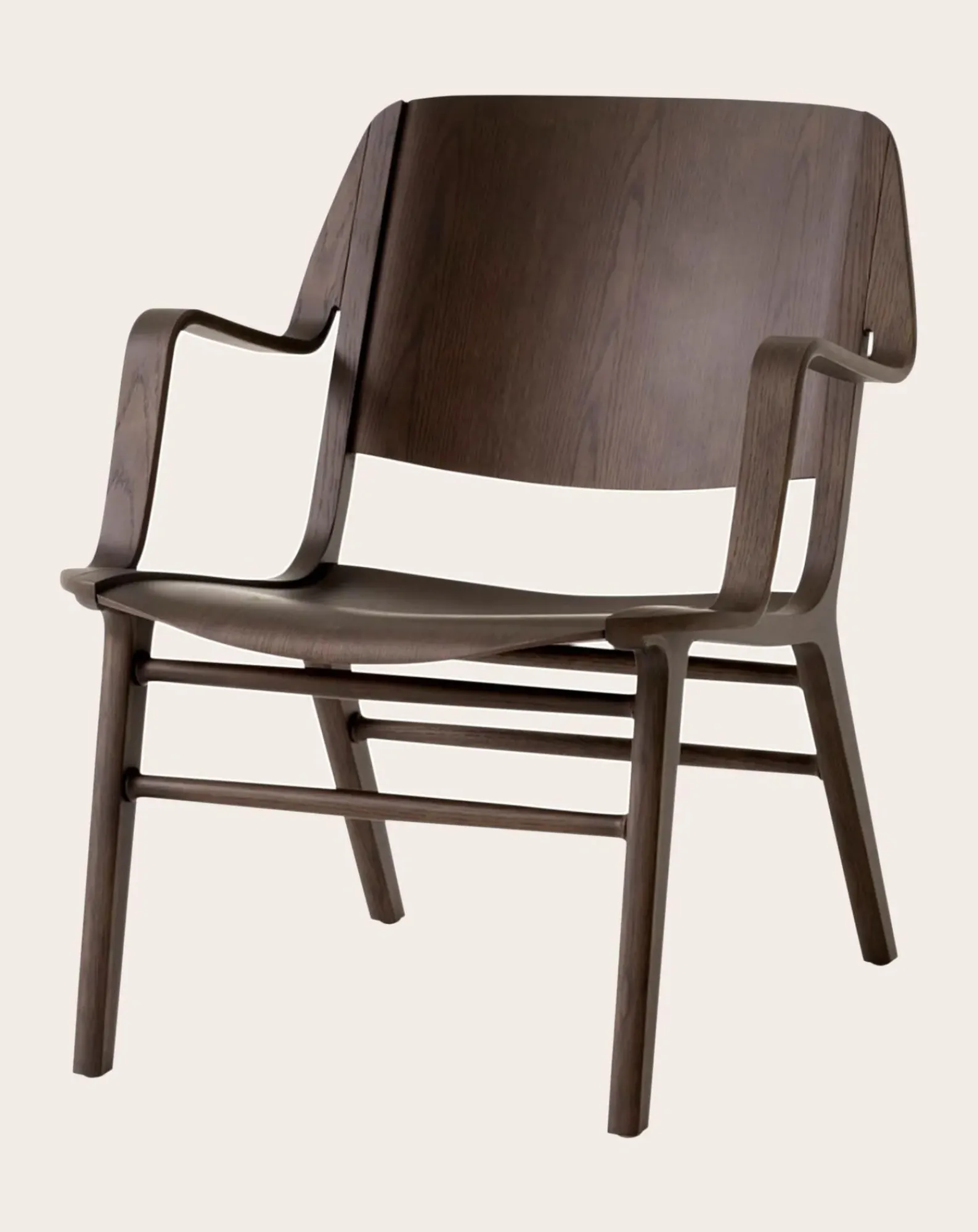 & Tradition Chaises, Tabourets-AX HM11 chair, Hvidt & Mølgaard Chêne Foncé
