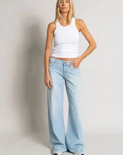 Smallable Woman Tee-Shirts, Tops-Ayla Organic Cotton Rib Tank Top Blanc