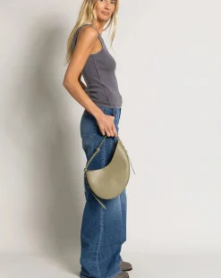 Smallable Woman Tee-Shirts, Tops-Ayla Organic Cotton Rib Tank Top Gris charbon
