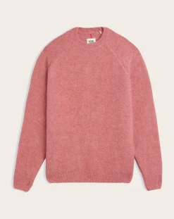 Homecore Pulls, Gilets-Baby Brett Alpaca sweater Rose