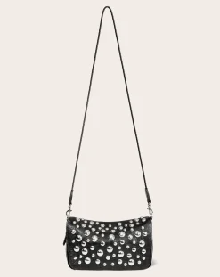 Jérôme Dreyfuss Sacs À Bandoulière-Bag Bobi S Chèvre Grainé Silver Noir