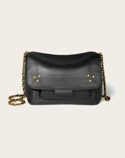 Jérôme Dreyfuss Sacs À Bandoulière-Bag Lulu S Cuir de Veau Noir