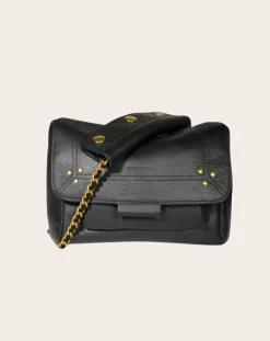 Jérôme Dreyfuss Sacs À Bandoulière-Bag Lulu S Cuir de Veau Noir