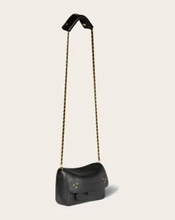 Jérôme Dreyfuss Sacs À Bandoulière-Bag Lulu S Cuir de Veau Noir