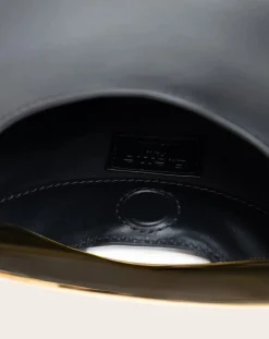 Elleme Sacs À Main-Bag Mini Boomerang Leather Noir