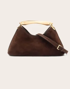 Elleme Sacs À Main-Bag Mini Boomerang Sweden Marron