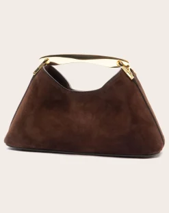 Elleme Sacs À Main-Bag Mini Boomerang Sweden Marron