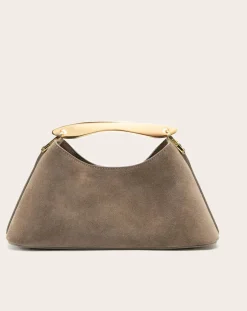 Elleme Sacs À Main-Bag Mini Boomerang Sweden Taupe