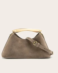 Elleme Sacs À Main-Bag Mini Boomerang Sweden Taupe