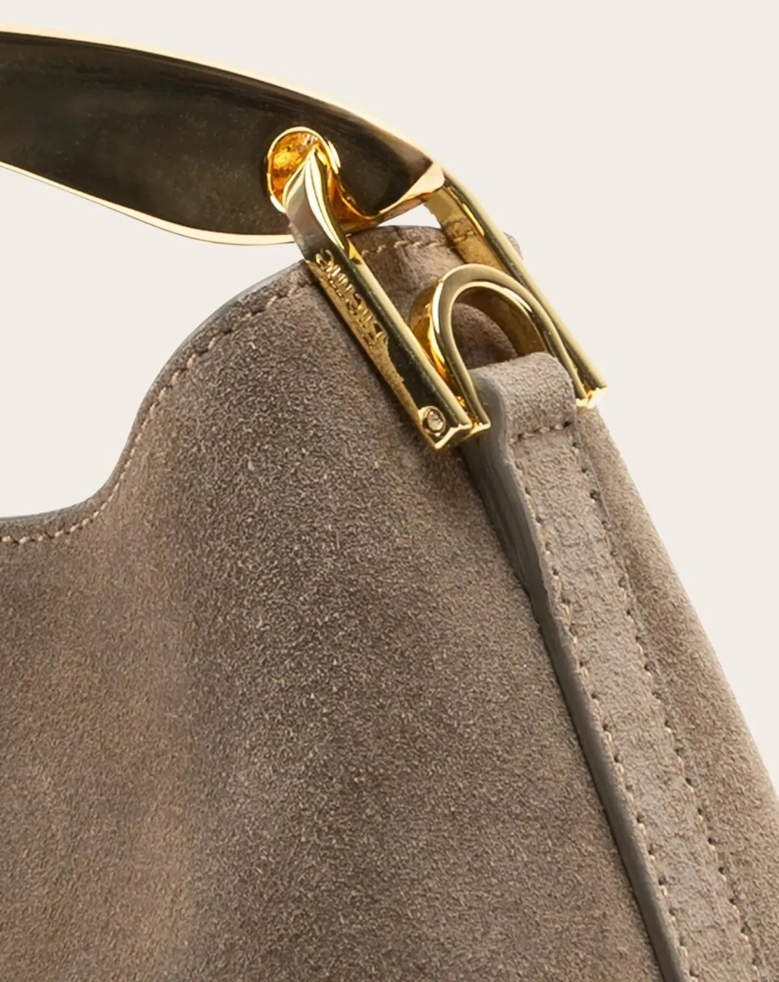Elleme Sacs À Main-Bag Mini Boomerang Sweden Taupe